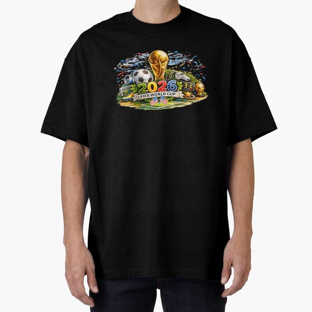 FIFA World Cup 2026, USA Support Gift Classic T-Shirt Make Your Look Match Match Day Hype around FIFA World Cup 2026 USA Canada Mexico, Neymar, England and Germany, Stadium Memories, Football Loyalty, International Chants and Championship