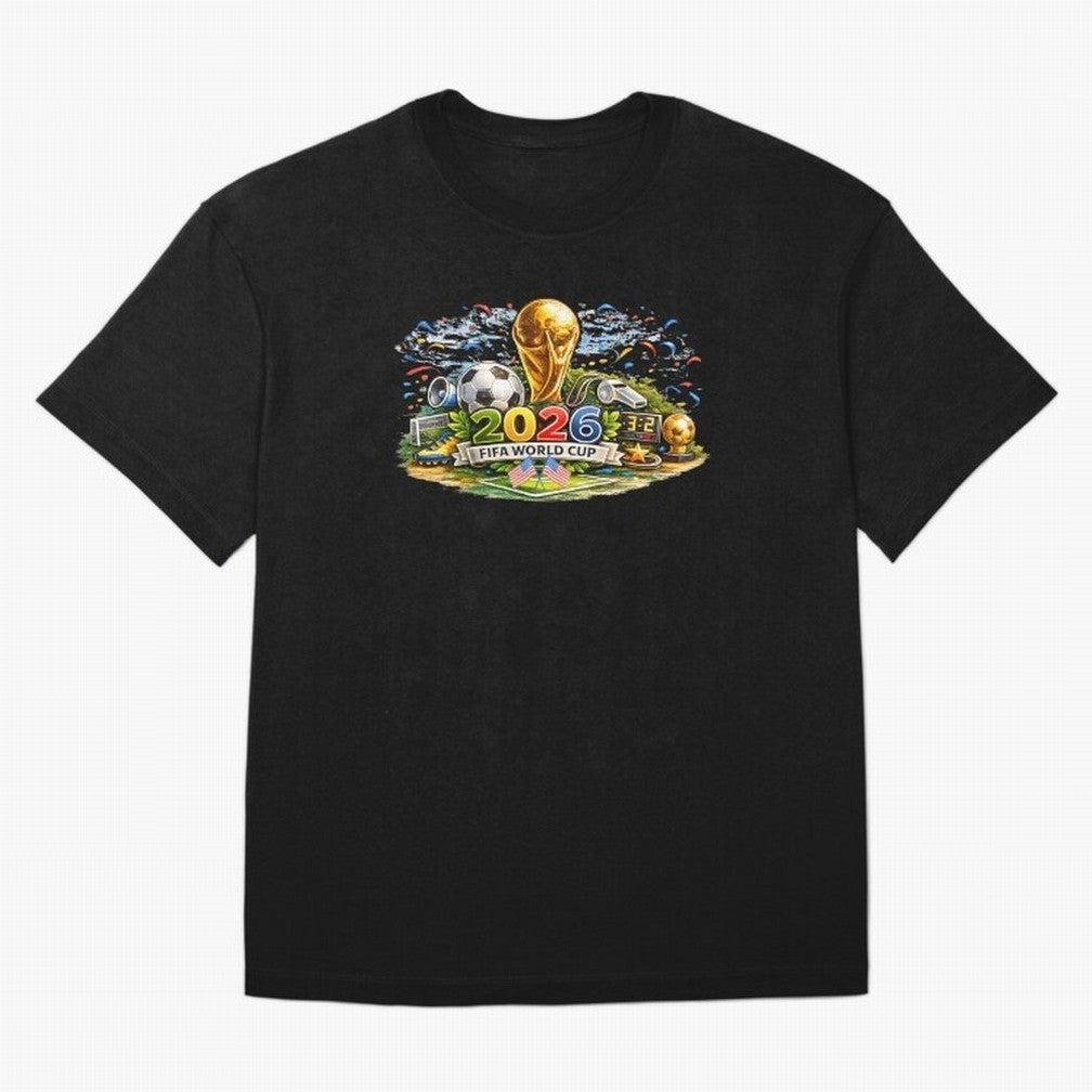 FIFA World Cup 2026, USA Support Gift Classic T-Shirt Make Your Look Match Match Day Hype around FIFA World Cup 2026 USA Canada Mexico, Neymar, England and Germany, Stadium Memories, Football Loyalty, International Chants and Championship