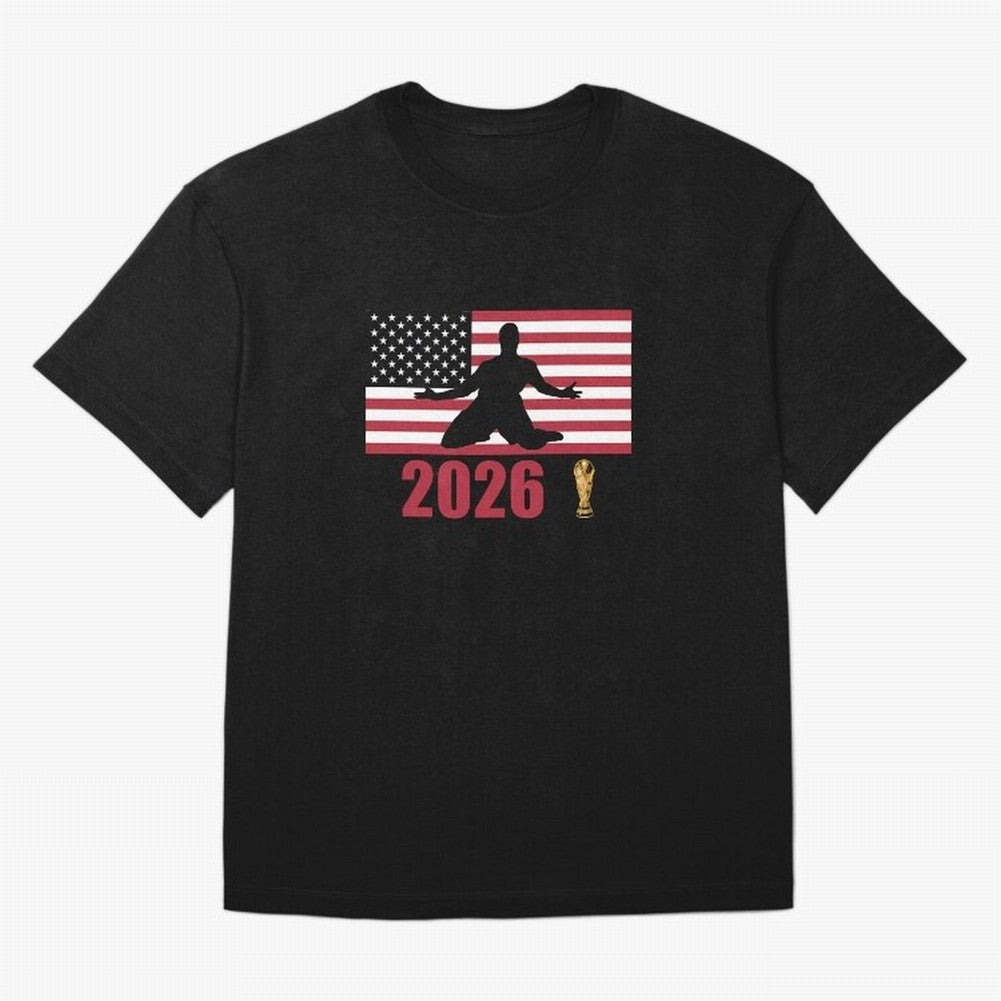 USA World Cup 2026 T-Shirt_84815866 Classic T-Shirt Treasure FIFA World Cup 2026 Group Stage Highlighting Haaland and Mbappe, Portugal, Spain and Germany Energy, Fan Favorite Moments, National Team Passion, Big Match Drama and Soccer History; Ideal