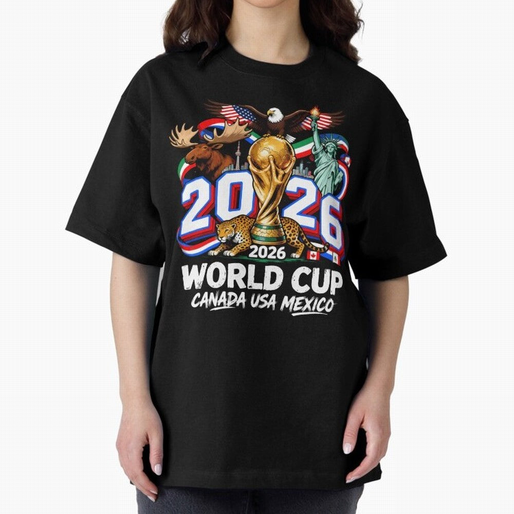World Cup 2026 Soccer Fan USA Canada Mexico Classic T-Shirt Feel the Roar of the FIFA World Cup 2026 Journey through Messi, Neymar and Mbappe Highlights, France Pride, Soccer Culture, Superstar Moments, National Team Dreams and Competitive Fire;