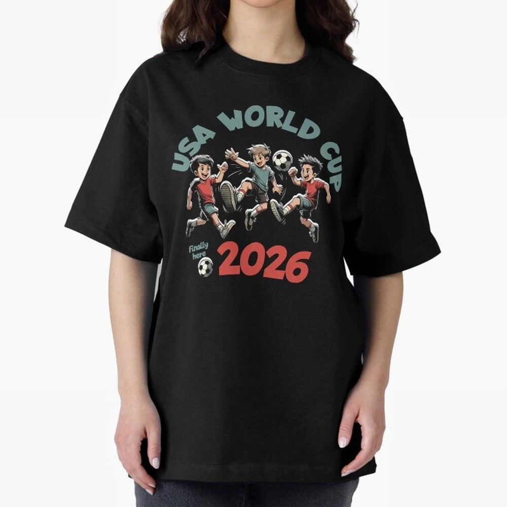 USA World Cup Classic T-Shirt Bring Stadium Energy to Global Football Passion for FIFA World Cup 2026 Group Stage, Driven by CR7 and Messi, Portugal, Spain and Germany, Stadium Memories, Football Loyalty, International Chants and Championship
