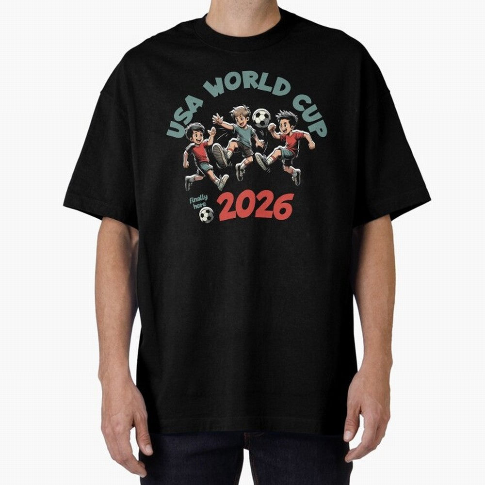 USA World Cup Classic T-Shirt Bring Stadium Energy to Global Football Passion for FIFA World Cup 2026 Group Stage, Driven by CR7 and Messi, Portugal, Spain and Germany, Stadium Memories, Football Loyalty, International Chants and Championship