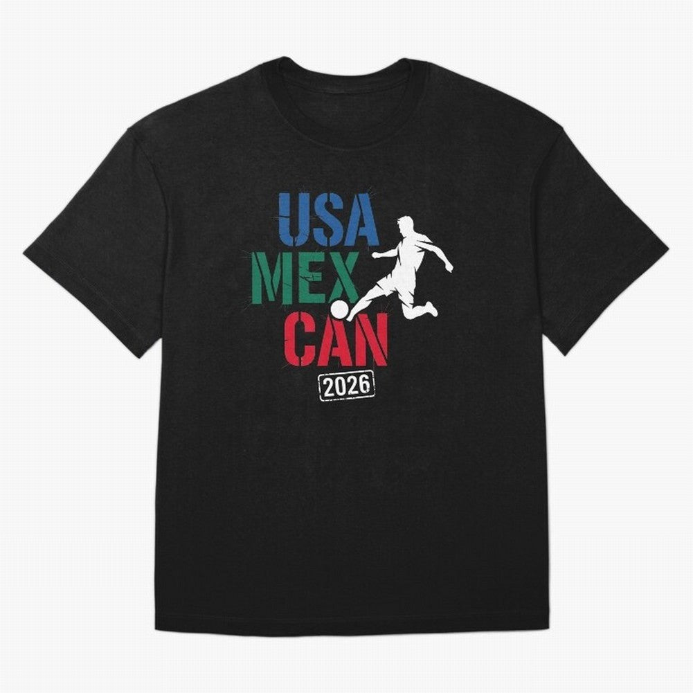 2026 Soccer Player USA Canada Mexico 26 Dark Classic T-Shirt Celebrate the Biggest Stage of FIFA World Cup 2026 Group Stage for Fans of Messi and Portugal, Bringing Soccer Culture, Superstar Moments, National Team Dreams and Competitive Fire;