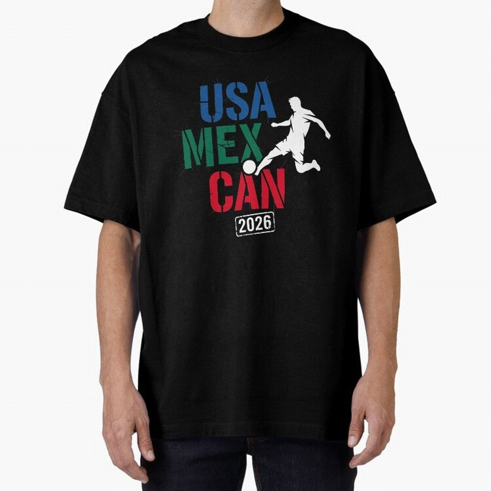 2026 Soccer Player USA Canada Mexico 26 Dark Classic T-Shirt Celebrate the Biggest Stage of FIFA World Cup 2026 Group Stage for Fans of Messi and Portugal, Bringing Soccer Culture, Superstar Moments, National Team Dreams and Competitive Fire;