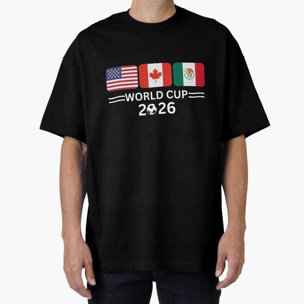 Football World Cup 2026 USA Canada Mexico Soccer & Football Fan Classic T-Shirt Make Every Kick Count in FIFA World Cup 2026 Spirit, Celebrating Brazil, Portugal and Argentina, CR7, Champion Mindset, Group Stage Buzz, Knockout Tension and