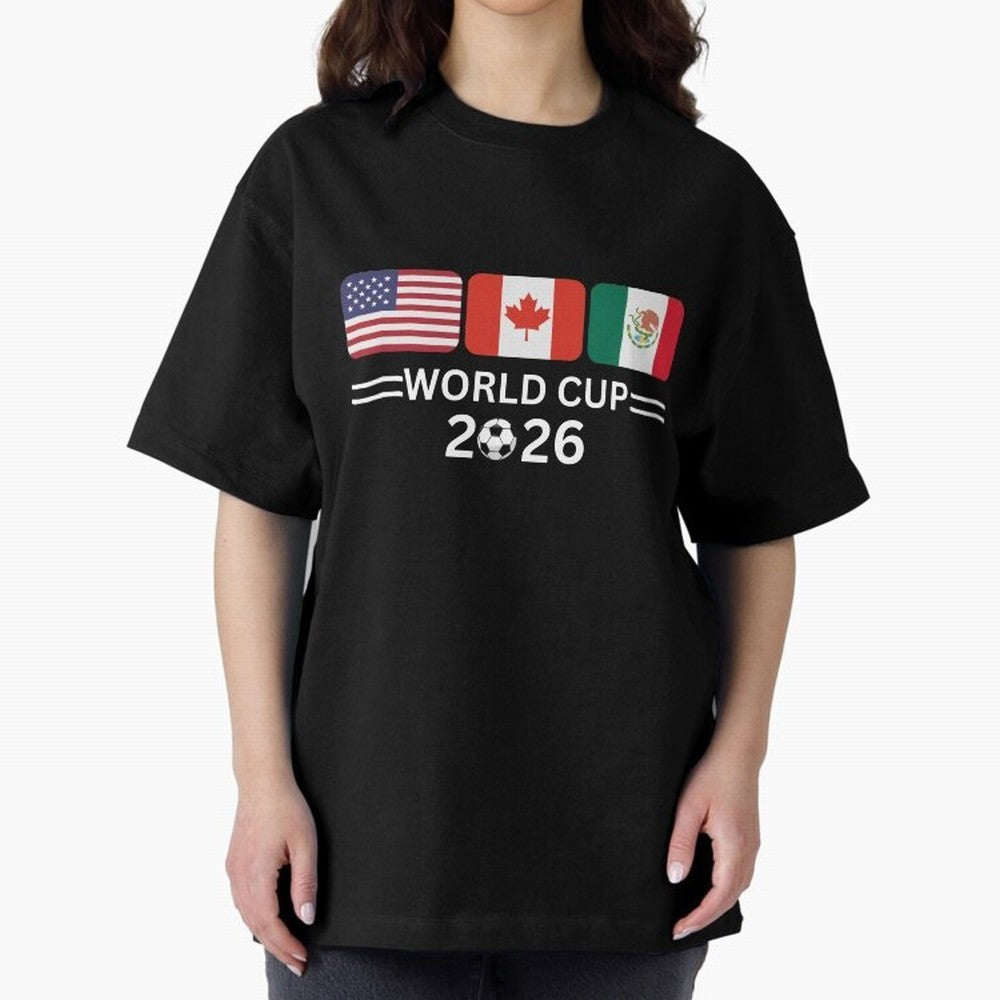 Football World Cup 2026 USA Canada Mexico Soccer & Football Fan Classic T-Shirt Make Every Kick Count in FIFA World Cup 2026 Spirit, Celebrating Brazil, Portugal and Argentina, CR7, Champion Mindset, Group Stage Buzz, Knockout Tension and