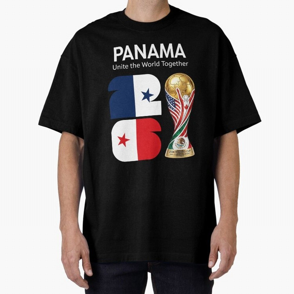 World Cup 2026, IMG 027, PANAMA 002 Classic T-Shirt Celebrate Classic Football Spirit in Global Football Passion for FIFA World Cup 2026 Group Stage, Highlighting Messi, Neymar and Mbappe, Argentina, Vintage Soccer Flavor, Modern Football Stars,