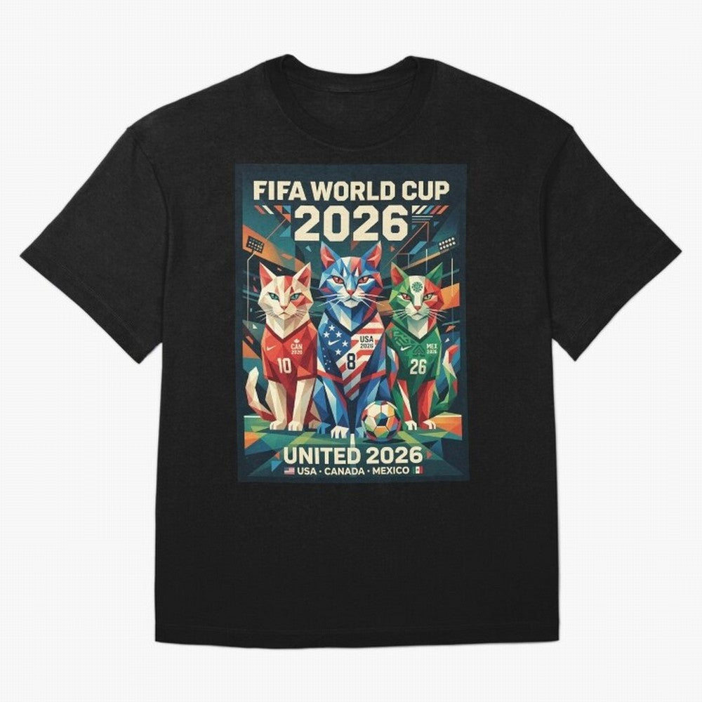 The Cats Football World Cup Classic T-Shirt Create FIFA World Cup 2026 for Fans of Neymar and England, Bringing Game Day Rituals, Football Legends, Country Pride and the Road to the Final; Perfect for People Who Love Argentina, Brazil, France,