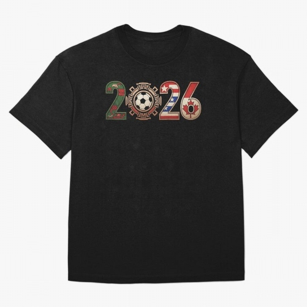 Three Nations One Game 2026 Classic T-Shirt Show Your Love for FIFA World Cup 2026 USA Canada Mexico Spirit, Highlighting France and Portugal, Mbappe, Championship Spirit, Famous Goals, Roaring Crowds and International Football Unity; Perfect for