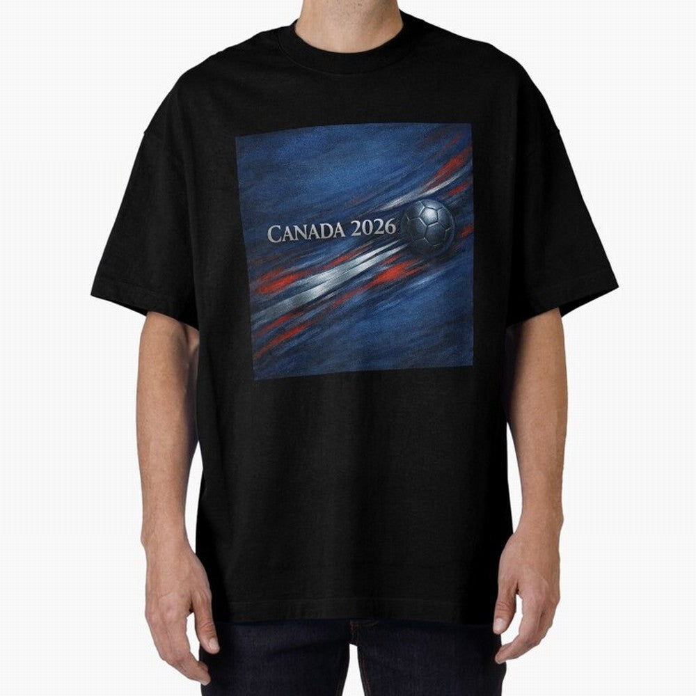 Canada 2026 Soccer Inspired Design Classic T-Shirt Live the Energy of FIFA World Cup 2026 Spirit, Celebrating Spain and Netherlands, Cristiano Ronaldo, Championship Spirit, Famous Goals, Roaring Crowds and International Football Unity; Perfect for