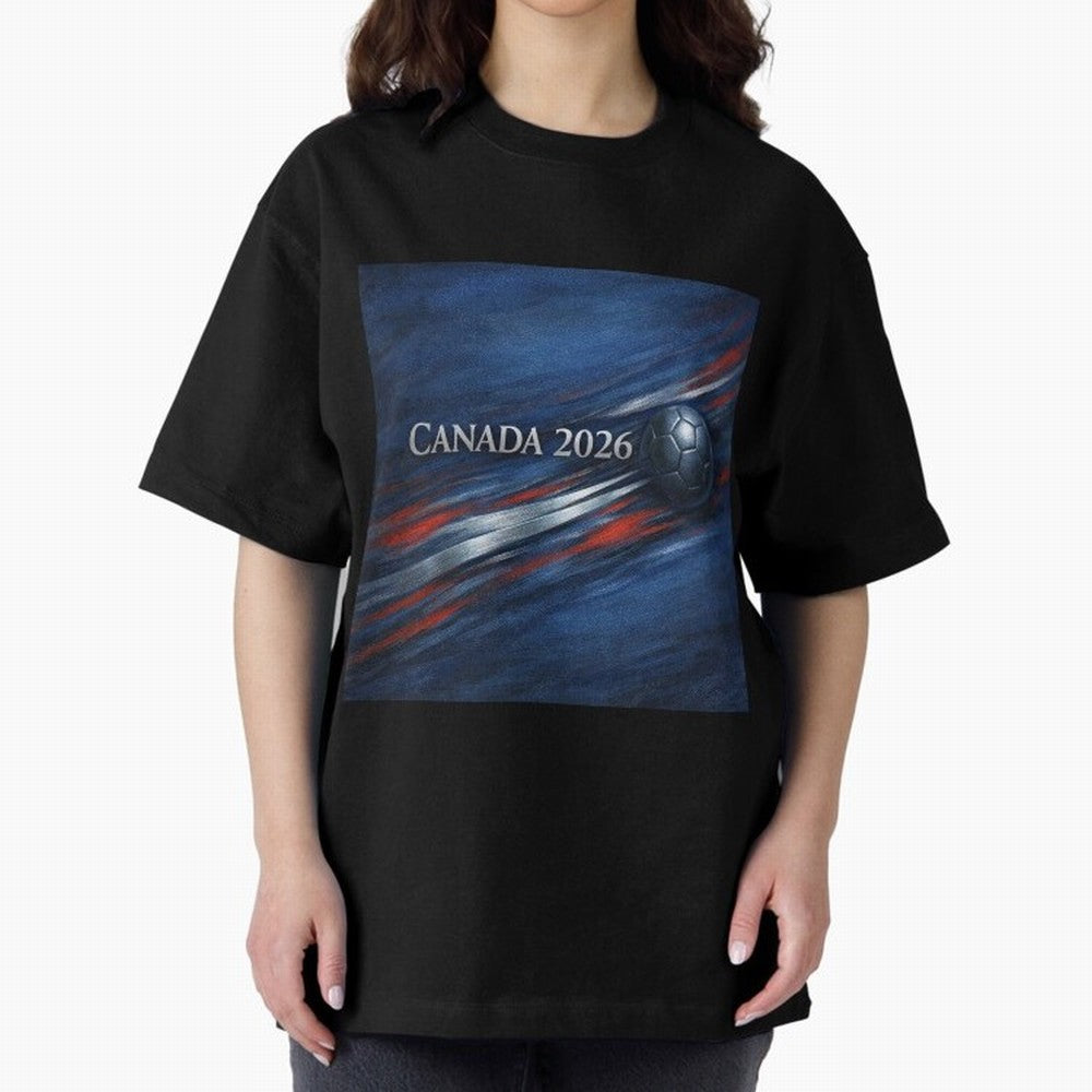 Canada 2026 Soccer Inspired Design Classic T-Shirt Live the Energy of FIFA World Cup 2026 Spirit, Celebrating Spain and Netherlands, Cristiano Ronaldo, Championship Spirit, Famous Goals, Roaring Crowds and International Football Unity; Perfect for