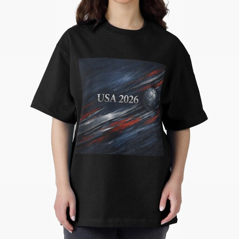 USA 2026 Soccer Event Design Classic T-Shirt Honor the Football Icons of FIFA World Cup 2026 Group Stage Centered on Neymar, Haaland and Cristiano Ronaldo, Portugal Energy, Champion Mindset, Group Stage Buzz, Knockout Tension and Passionate Fan