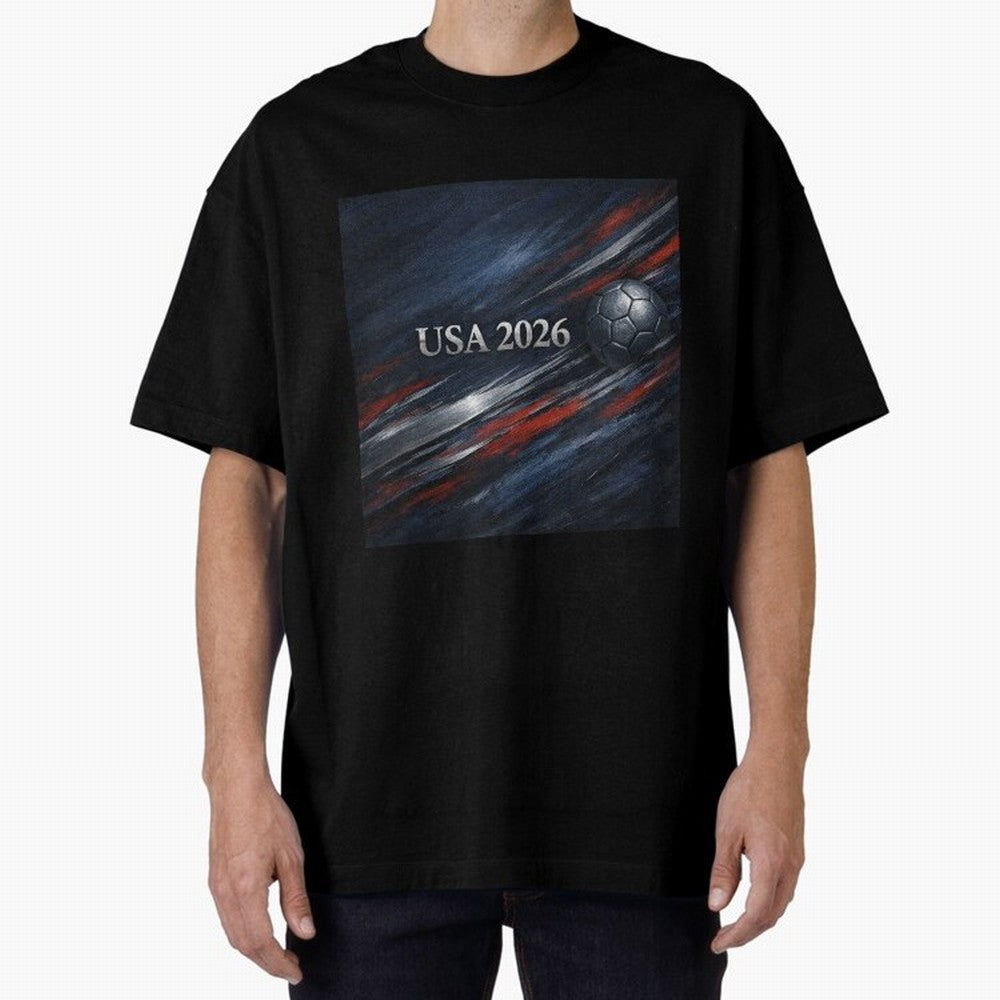 USA 2026 Soccer Event Design Classic T-Shirt Honor the Football Icons of FIFA World Cup 2026 Group Stage Centered on Neymar, Haaland and Cristiano Ronaldo, Portugal Energy, Champion Mindset, Group Stage Buzz, Knockout Tension and Passionate Fan