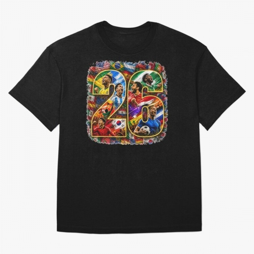 International Global Flags Soccer Football Classic T-Shirt Turn Every Weekend Toward FIFA World Cup 2026 Group Stage Celebrating Messi, England and Germany Energy, Stadium Memories, Football Loyalty, International Chants and Championship Tradition;