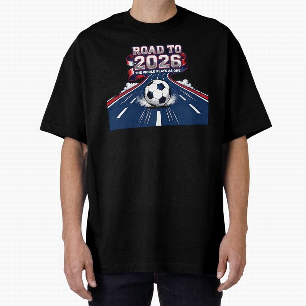 Road to 2026 ¨C The World Plays as One Classic T-Shirt Wear the Spirit of Global Football Passion for FIFA World Cup 2026 Group Stage, Inspired by Haaland, Spain, Supporter Pride, Iconic Celebrations, Legendary Names and Global Match Day Energy;
