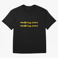 World Cup 2022 Classic T-Shirt Bring Match Day Fire to Global Football Passion for FIFA World Cup 2026, Centered on Messi, CR7 and Mbappe, Argentina and Brazil, Global Supporter Spirit, Legendary Goals, National Colors and Tournament Celebration;