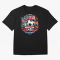 USA World Cup 2026 Soccer Graphic ¨C Patriotic Football Fan Art Classic T-Shirt Mark FIFA World Cup 2026 USA Canada Mexico Inspired by Messi, Neymar and Mbappe, Argentina, France and Brazil Energy, Supporter Pride, Iconic Celebrations, Legendary