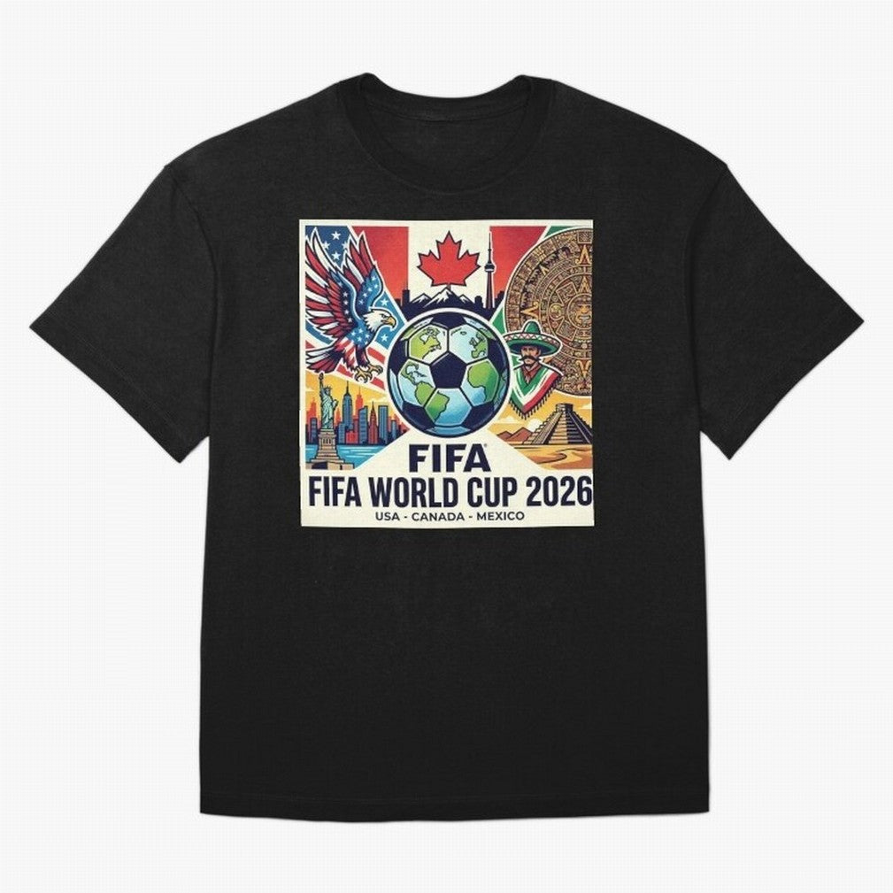 North America United Soccer 2026 Vintage Crest Classic T-Shirt Cheer for FIFA World Cup 2026 Group Stage Spirit, Inspired by Argentina, France and Brazil, Haaland and Mbappe, Classic Soccer Heritage, Championship Pressure, Fan Loyalty and