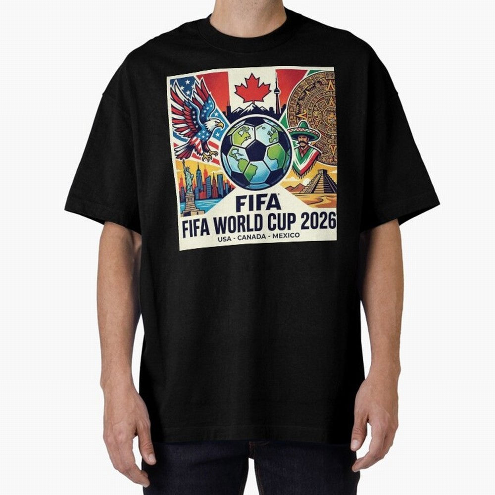 North America United Soccer 2026 Vintage Crest Classic T-Shirt Cheer for FIFA World Cup 2026 Group Stage Spirit, Inspired by Argentina, France and Brazil, Haaland and Mbappe, Classic Soccer Heritage, Championship Pressure, Fan Loyalty and