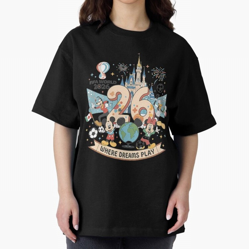 Dreamland Football World Cup26 Classic T-Shirt Build FIFA World Cup 2026 Connected to Cristiano Ronaldo, England, France and Netherlands Energy, Supporter Pride, Iconic Celebrations, Legendary Names and Global Match Day Energy; Built for Supporters