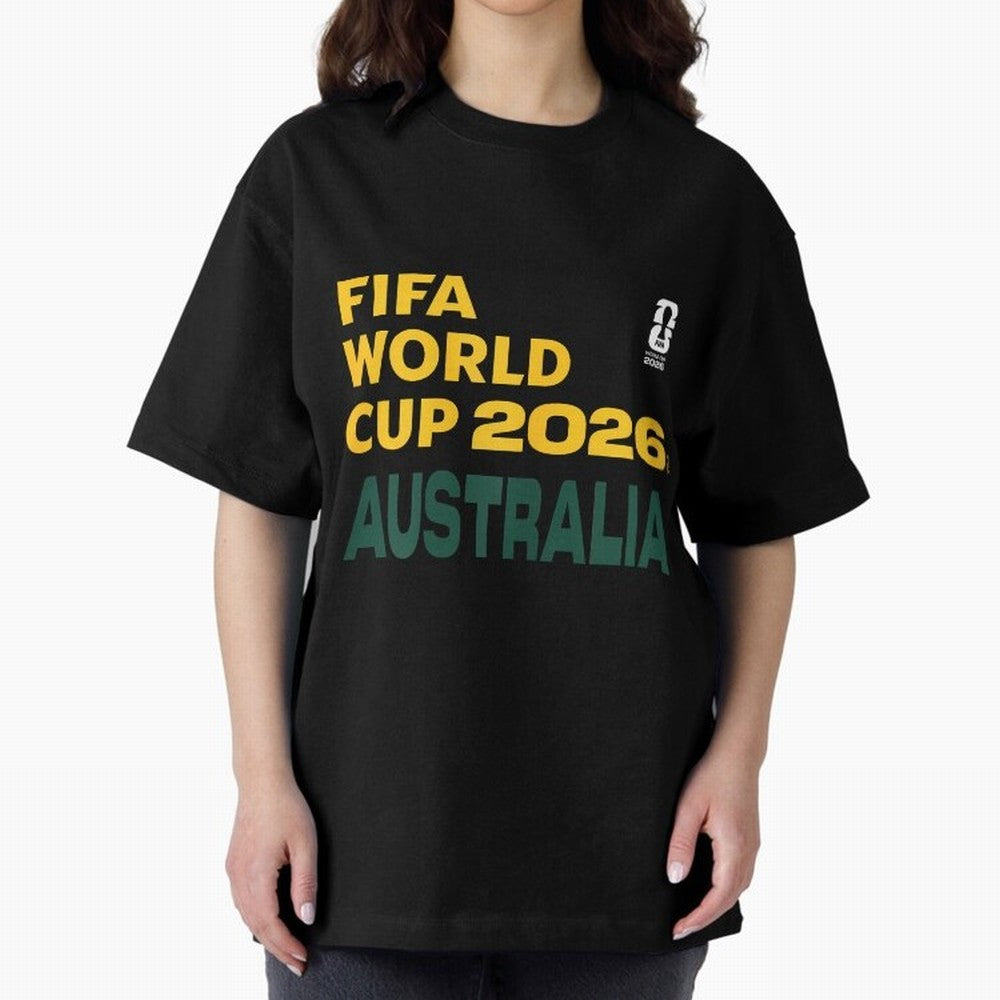 World Cup26 Australia Block Letters Classic T-Shirt Live for the Drama of Match Day Hype around FIFA World Cup 2026, Neymar, Haaland and Cristiano Ronaldo, Spain and Netherlands, Classic Soccer Heritage, Championship Pressure, Fan Loyalty and