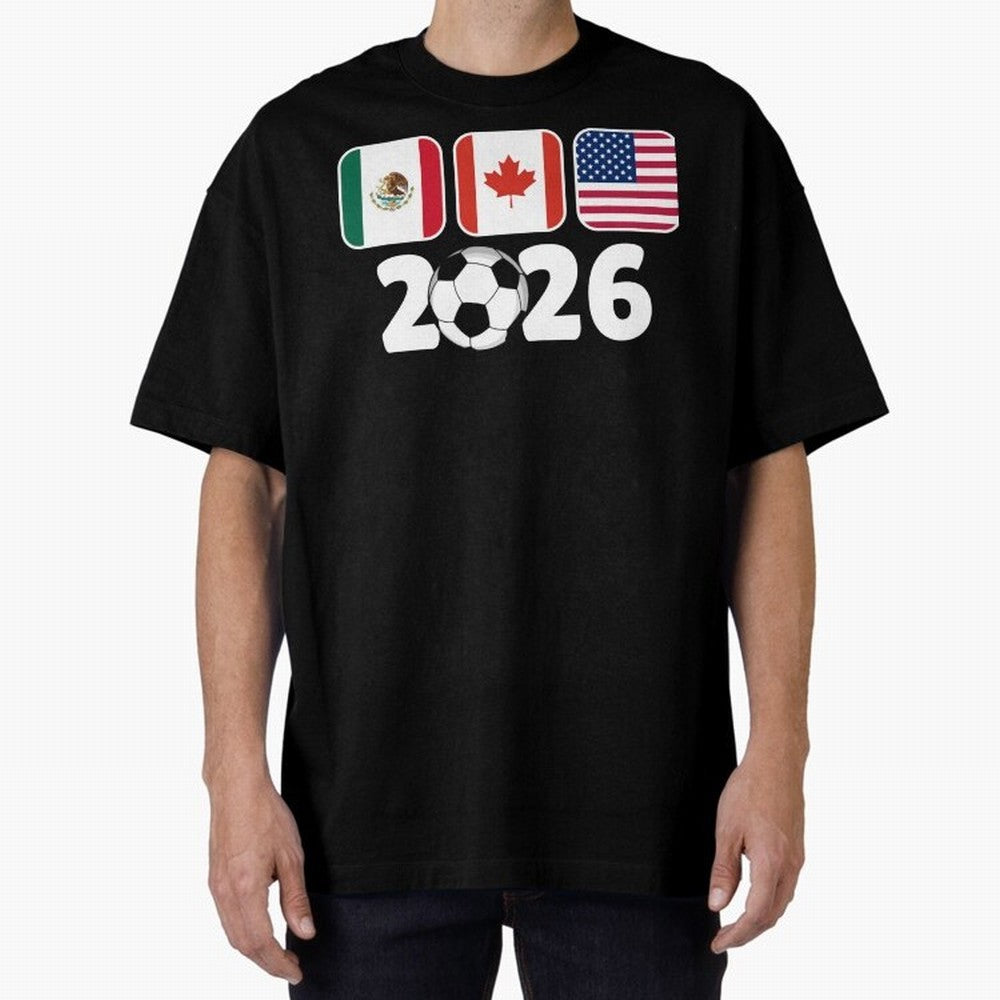 2026 World Cup North America Emblem Retro Classic T-Shirt Make Your Look Match the FIFA World Cup 2026 Group Stage Journey through Mbappe and Neymar Highlights, Argentina, France and Brazil Pride, Champion Mindset, Group Stage Buzz, Knockout