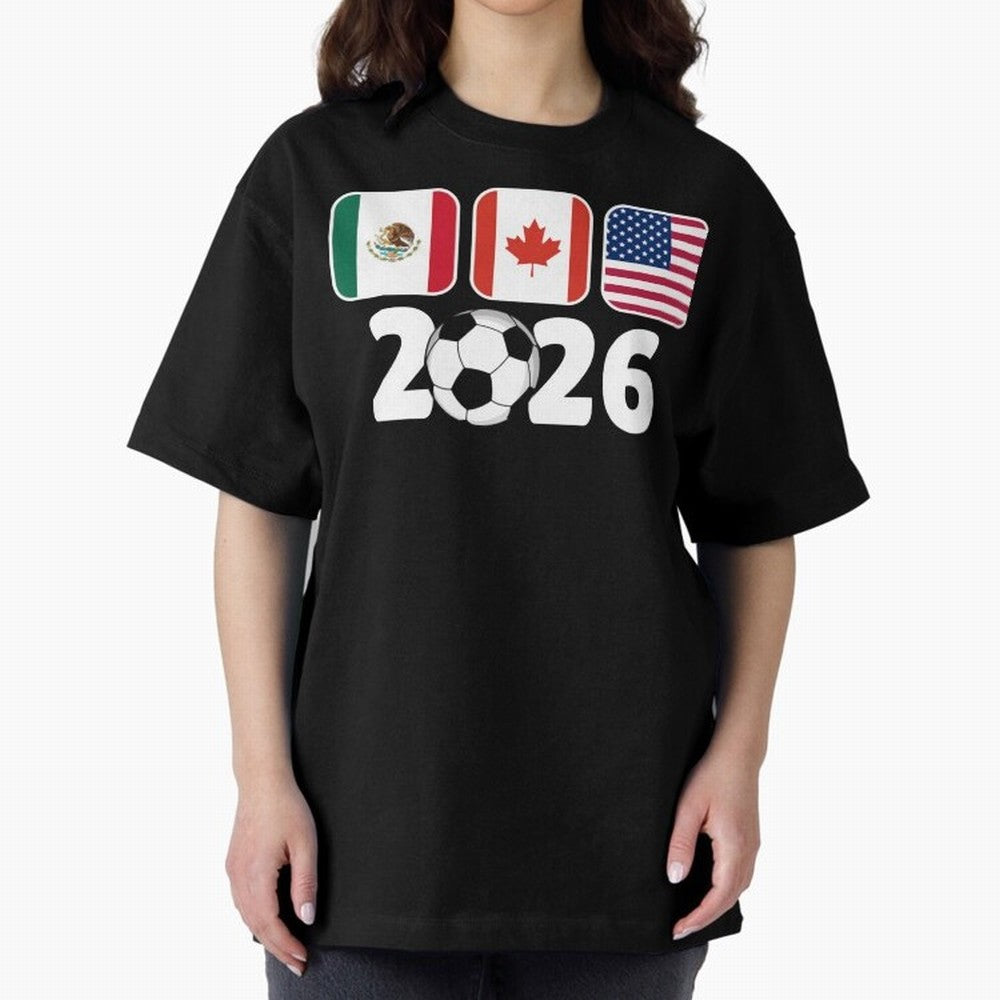 2026 World Cup North America Emblem Retro Classic T-Shirt Make Your Look Match the FIFA World Cup 2026 Group Stage Journey through Mbappe and Neymar Highlights, Argentina, France and Brazil Pride, Champion Mindset, Group Stage Buzz, Knockout