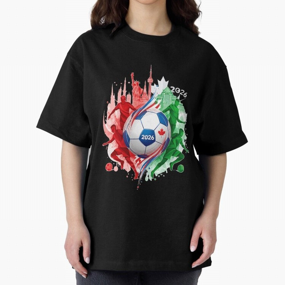 Internation Unity 2026 Classic T-Shirt Support Your Favorite Stars during Match Day Hype around FIFA World Cup 2026, Messi, CR7 and Mbappe, Argentina, Fan Favorite Moments, National Team Passion, Big Match Drama and Soccer History; Ideal for