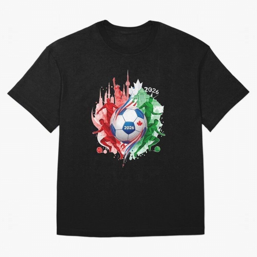 Internation Unity 2026 Classic T-Shirt Support Your Favorite Stars during Match Day Hype around FIFA World Cup 2026, Messi, CR7 and Mbappe, Argentina, Fan Favorite Moments, National Team Passion, Big Match Drama and Soccer History; Ideal for