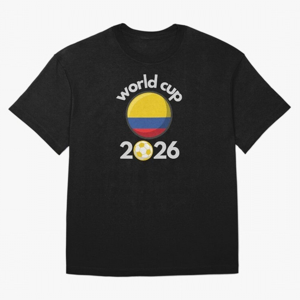 Columbia Flag World Cup 2026 Soccer Design ¨C Columbian Football Futbol Classic T-Shirt Celebrate the Road through the FIFA World Cup 2026 USA Canada Mexico Journey through Cristiano Ronaldo Highlights, France Pride, Worldwide Fan Energy, Dramatic
