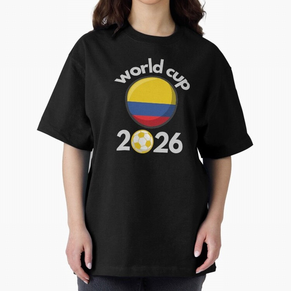 Columbia Flag World Cup 2026 Soccer Design ¨C Columbian Football Futbol Classic T-Shirt Celebrate the Road through the FIFA World Cup 2026 USA Canada Mexico Journey through Cristiano Ronaldo Highlights, France Pride, Worldwide Fan Energy, Dramatic