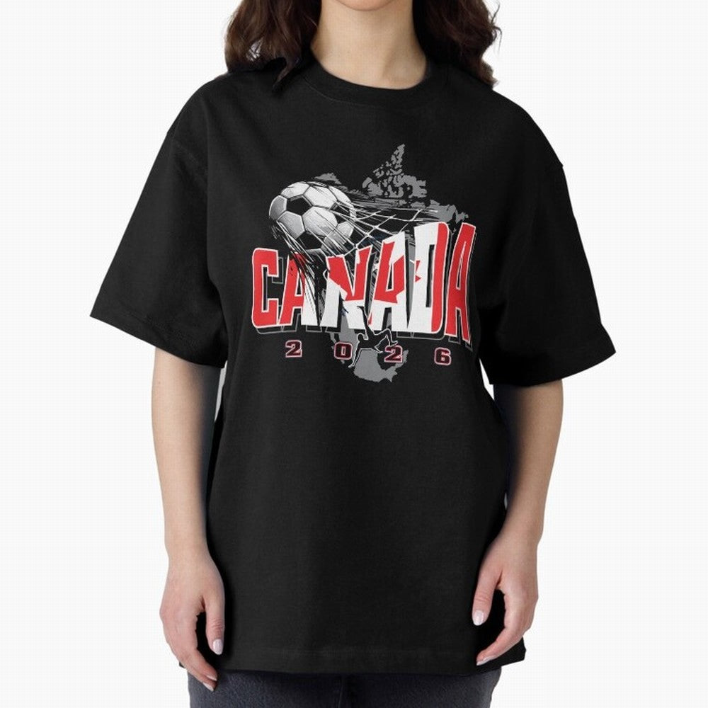 Canada Soccer Football World Fan Classic T-Shirt Join Global Football Passion for FIFA World Cup 2026 USA Canada Mexico, Filled with Mbappe and Neymar, Spain, Goal Celebration Energy, Supporter Heritage, Football Icons and Worldwide Tournament Joy;