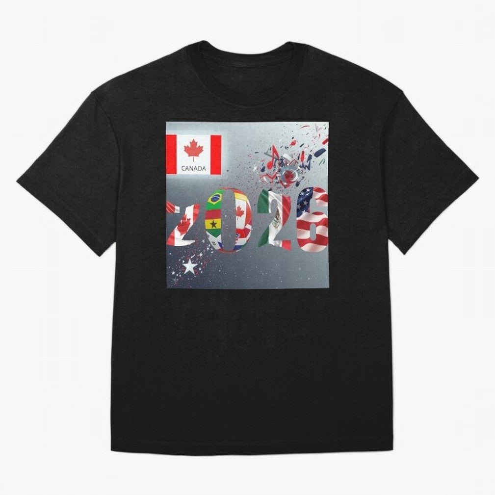 World Cup 2026 Classic T-Shirt Mark the FIFA World Cup 2026 USA Canada Mexico Journey through Messi, Neymar and Mbappe Highlights, Brazil Pride, Stadium Memories, Football Loyalty, International Chants and Championship Tradition; Great for Watch