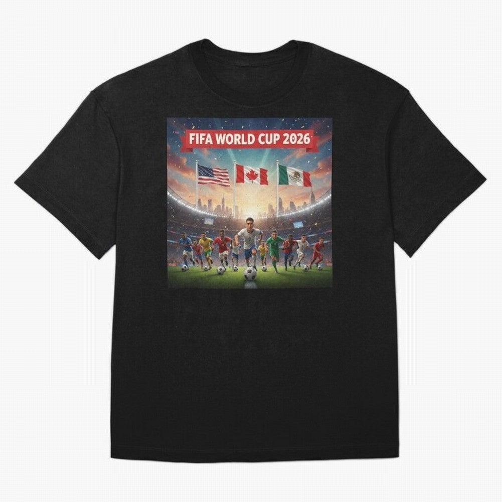 ? Global Football 2026 ¨C USA Canada Mexico #football 2026 Classic T-Shirt Honor FIFA World Cup 2026 Group Stage Spirit, Centered on Portugal, Spain and Germany, CR7 and Messi, Football Passion, Legendary Performances, Festival Vibes and Supporter