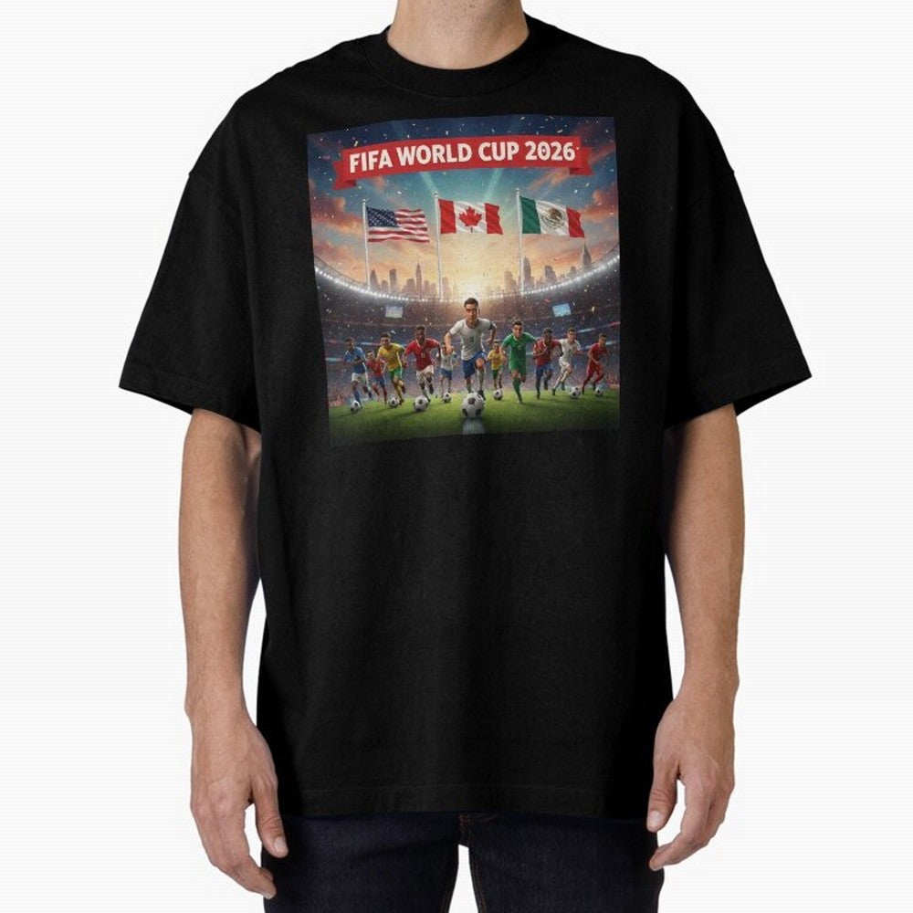 ? Global Football 2026 ¨C USA Canada Mexico #football 2026 Classic T-Shirt Honor FIFA World Cup 2026 Group Stage Spirit, Centered on Portugal, Spain and Germany, CR7 and Messi, Football Passion, Legendary Performances, Festival Vibes and Supporter