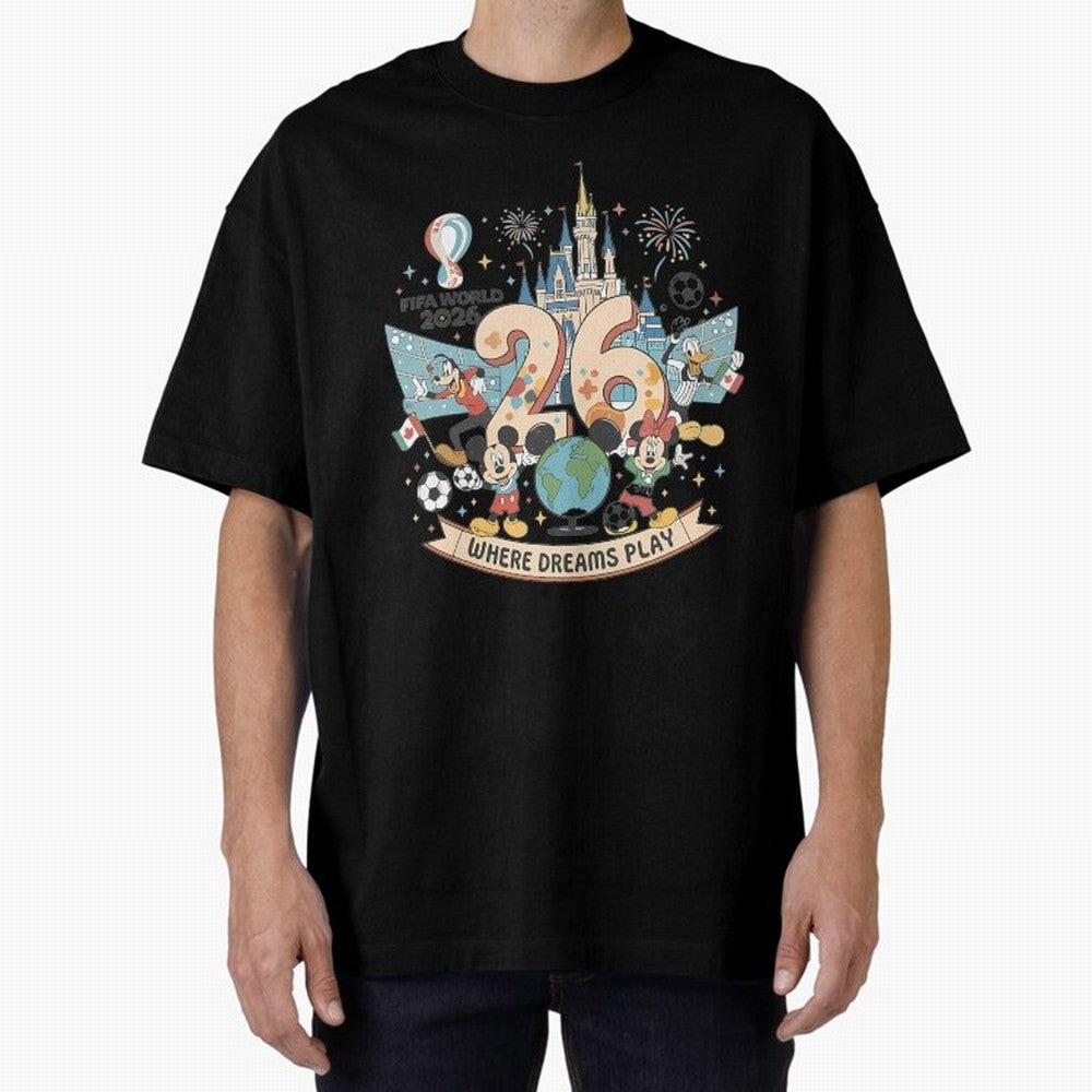 Dreamland Football 2026 Classic T-Shirt Support Match Day Hype around FIFA World Cup 2026, Cristiano Ronaldo, Haaland and CR7, England and Germany, Game Day Rituals, Football Legends, Country Pride and the Road to the Final; Built for Supporters