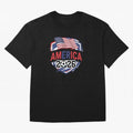 America World Cup 2026 ¨C USA Football Classic T-Shirt Show Your Tournament Heart for the FIFA World Cup 2026 Journey through Messi, Neymar and Mbappe Highlights, Argentina, France and Brazil Pride, Football Festival Excitement, Trophy Ambitions,
