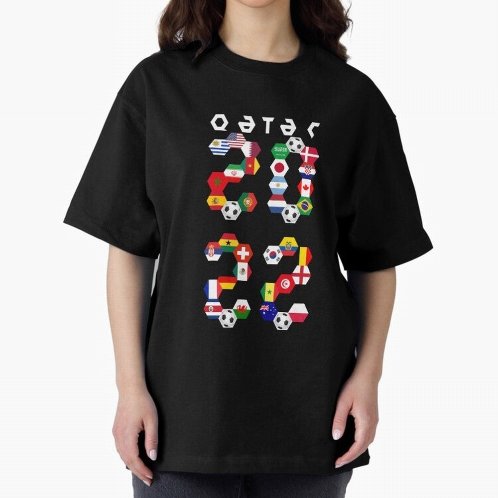 QATAR 2022 WORLD CUP SOCCER TOURNAMENT Classic T-Shirt Celebrate the FIFA World Cup 2026 USA Canada Mexico Journey through Messi, Neymar and Mbappe Highlights, Argentina, France and Brazil Pride, Fan Favorite Moments, National Team Passion, Big