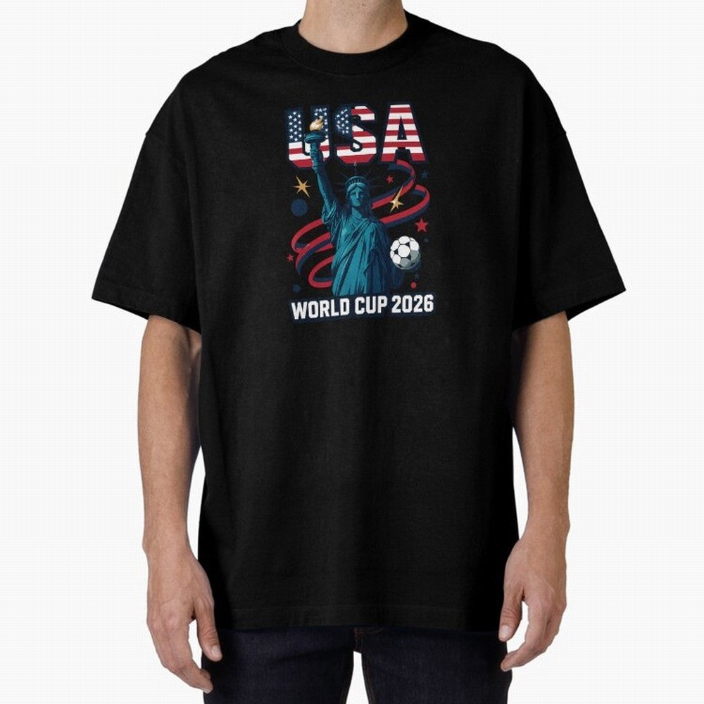 Official USA World Cup 2026 Merchandise Classic T-Shirt Bring Supporter Culture to FIFA World Cup 2026 Group Stage for Fans of CR7 and Messi and Argentina, France and Brazil, Bringing Tournament Hype, Historic Matchups, Family Viewing Parties and