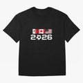 Glitched United 2026 Cup - North America Emblem Part 2 T-Shirt_82924673 Classic T-Shirt Keep Football History Alive during FIFA World Cup 2026 Spirit, Built around France, Messi and Cristiano Ronaldo, Goal Celebration Energy, Supporter Heritage,