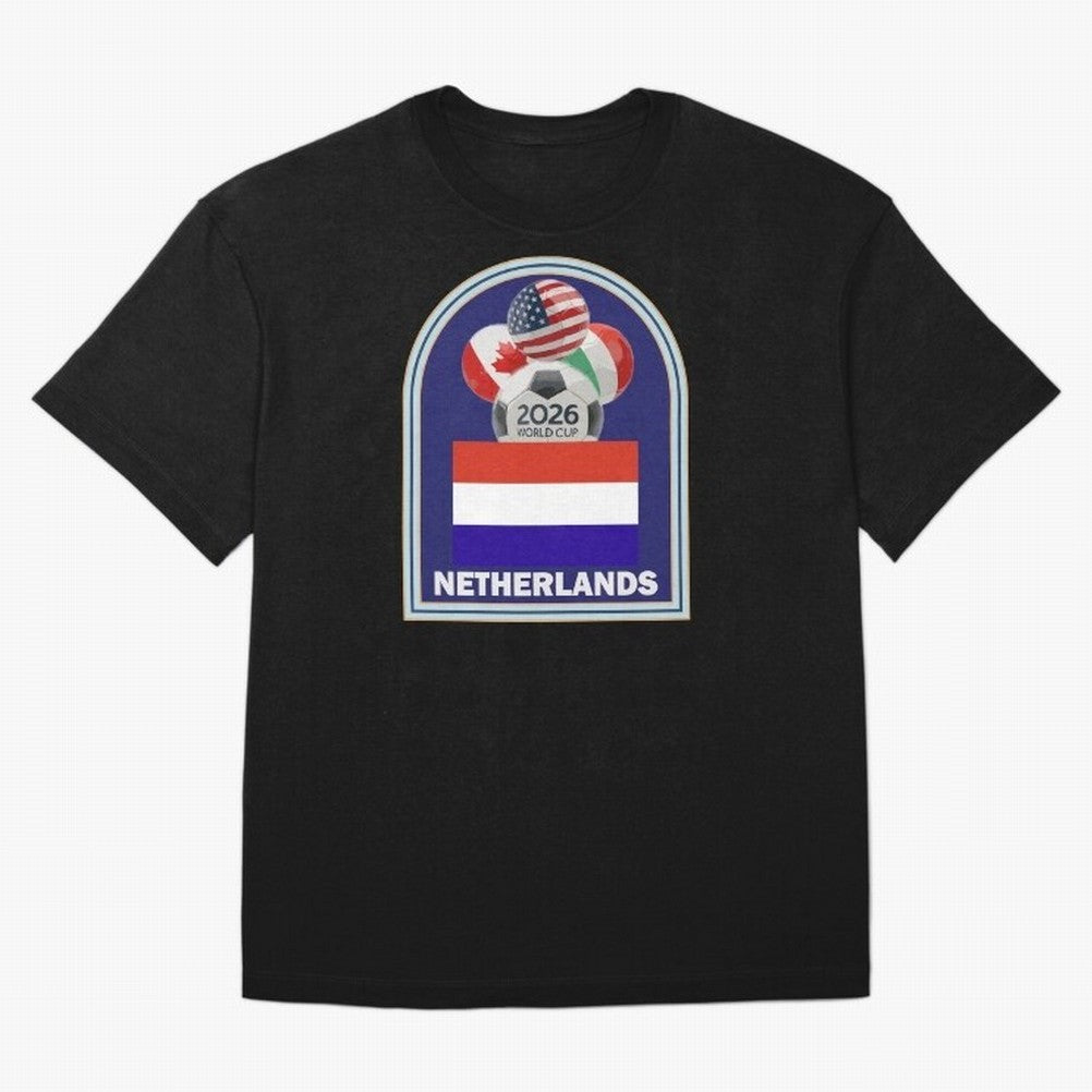 Netherlands 2026 Soccer T-shirt Classic T-Shirt Celebrate Football Dreams Across FIFA World Cup 2026 for Fans of Neymar and Argentina and Brazil, Bringing Match Day Excitement, Supporter Culture, Golden Goals and Global Football Passion; Made for