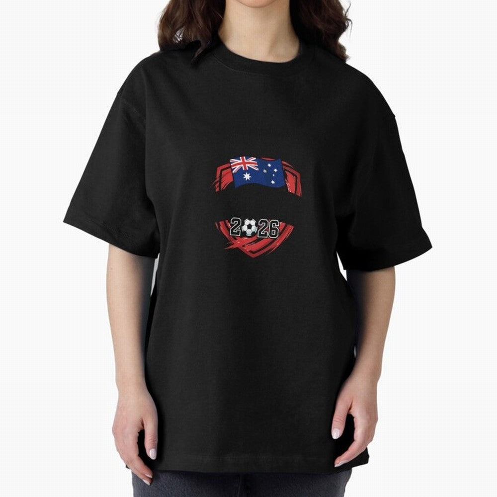 Australia World Cup 2026 Australia Football Classic T-Shirt Upgrade Match Day Hype around FIFA World Cup 2026 Group Stage, Haaland, Argentina and Brazil, Game Day Rituals, Football Legends, Country Pride and the Road to the Final; Made for