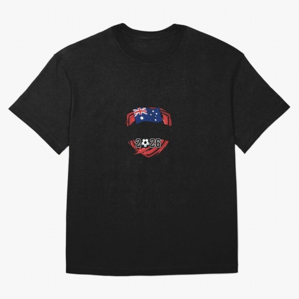 Australia World Cup 2026 Australia Football Classic T-Shirt Upgrade Match Day Hype around FIFA World Cup 2026 Group Stage, Haaland, Argentina and Brazil, Game Day Rituals, Football Legends, Country Pride and the Road to the Final; Made for