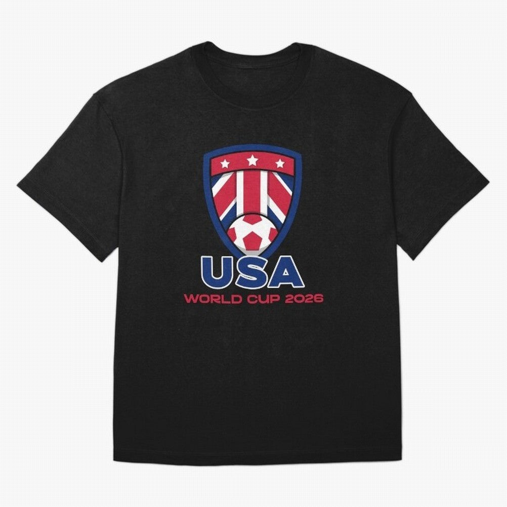 USA World Cup 2026 Classic T-Shirt Get Ready for the FIFA World Cup 2026 USA Canada Mexico Journey through Mbappe and Neymar Highlights, Portugal, Spain and Germany Pride, Football Festival Excitement, Trophy Ambitions, Country Rivalries and Star