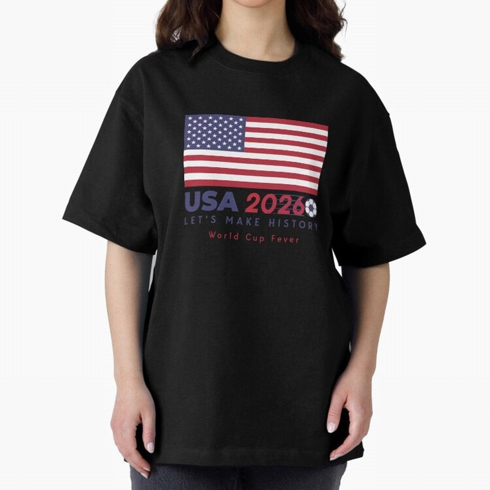 USA 2026 World Cup Americas football. Classic T-Shirt Spotlight the FIFA World Cup 2026 Group Stage Journey through Messi, Neymar and Mbappe Highlights, France Pride, Worldwide Fan Energy, Dramatic Goals, Stadium Lights and Championship