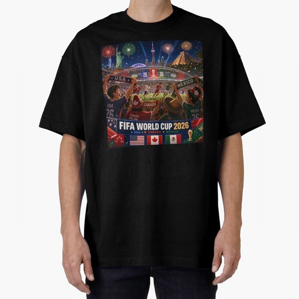 ? One Ball Three Nations 2026 #football 2026 Classic T-Shirt Honor the Football Icons of FIFA World Cup 2026 Spirit, Featuring England, Messi, Vintage Soccer Flavor, Modern Football Stars, National Flags and Final Night Emotion; Great for Watch