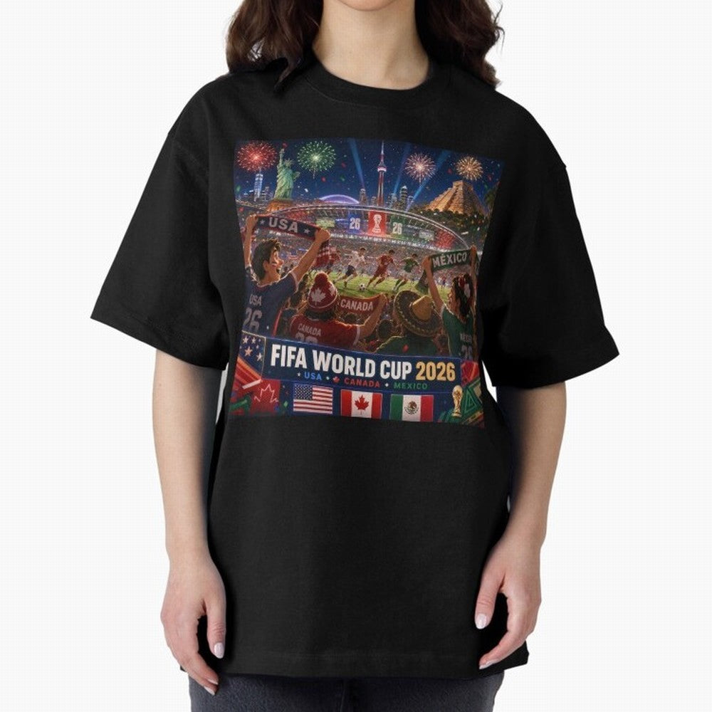 ? One Ball Three Nations 2026 #football 2026 Classic T-Shirt Honor the Football Icons of FIFA World Cup 2026 Spirit, Featuring England, Messi, Vintage Soccer Flavor, Modern Football Stars, National Flags and Final Night Emotion; Great for Watch