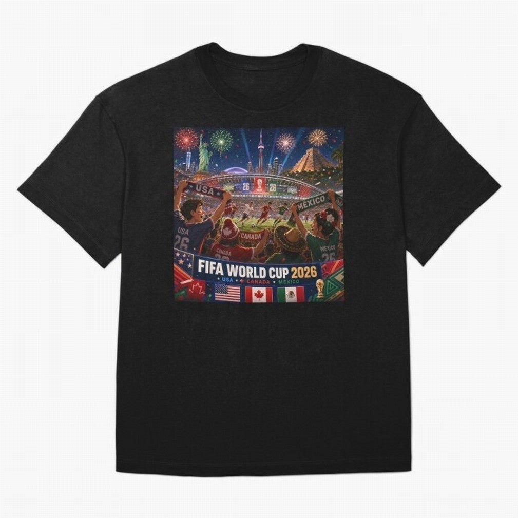 ? One Ball Three Nations 2026 #football 2026 Classic T-Shirt Honor the Football Icons of FIFA World Cup 2026 Spirit, Featuring England, Messi, Vintage Soccer Flavor, Modern Football Stars, National Flags and Final Night Emotion; Great for Watch