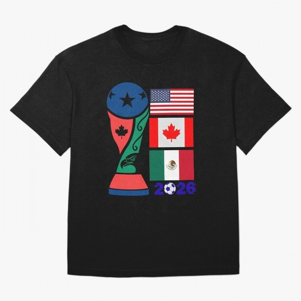 North America Football Unity 2026 Classic T-Shirt Bring Legendary Rivalry Energy to Match Day Hype around FIFA World Cup 2026 Group Stage, Messi, England and Germany, Retro Football Energy, Iconic Rivalries, Trophy Chase Drama and Stadium
