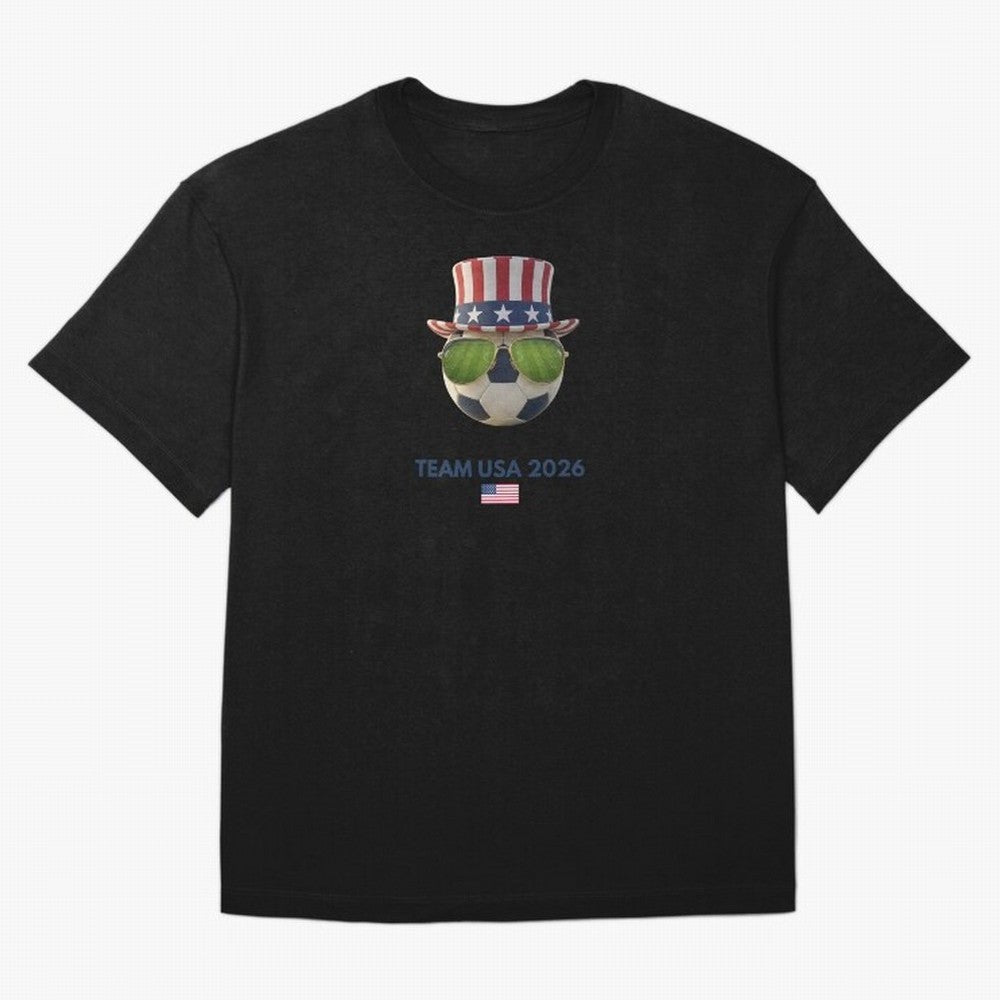 Soccer Fan Gear: Team USA 2026 Classic T-Shirt Enjoy FIFA World Cup 2026 Spirit, with Argentina, Cristiano Ronaldo, Stadium Memories, Football Loyalty, International Chants and Championship Tradition; Perfect for Supporters Who Want Bold Football